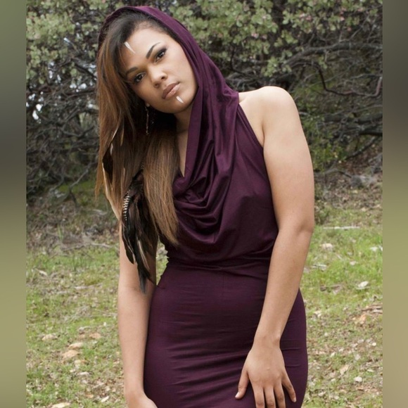 ZhenNymph Trinity Maxi Dress Boho Festival Brown M L - Picture 7 of 16